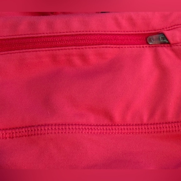 Nike Dri-FIT Pink Cropped 16" Leggings with Rear Pocket - Size XS - Picture 4 of 8